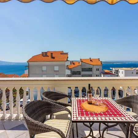 Besonderes Studio-apartment Nur 800 Meter Zum Mit Meerblick, Parkplatz, Grill Appartamento Crikvenica