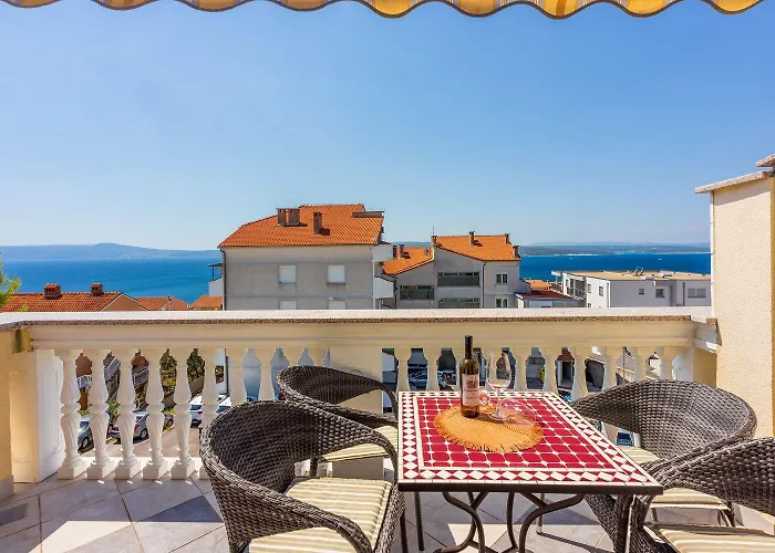 Besonderes Studio-apartment Nur 800 Meter Zum Mit Meerblick, Parkplatz, Grill Appartement Crikvenica