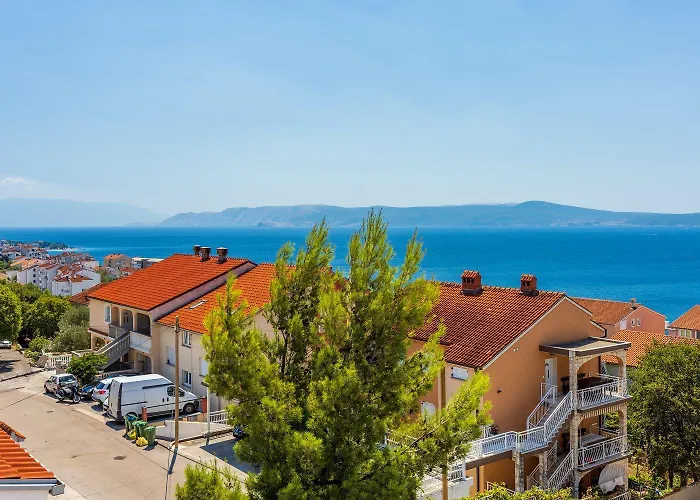 Besonderes Studio-apartment Nur 800 Meter Zum Mit Meerblick, Parkplatz, Grill *